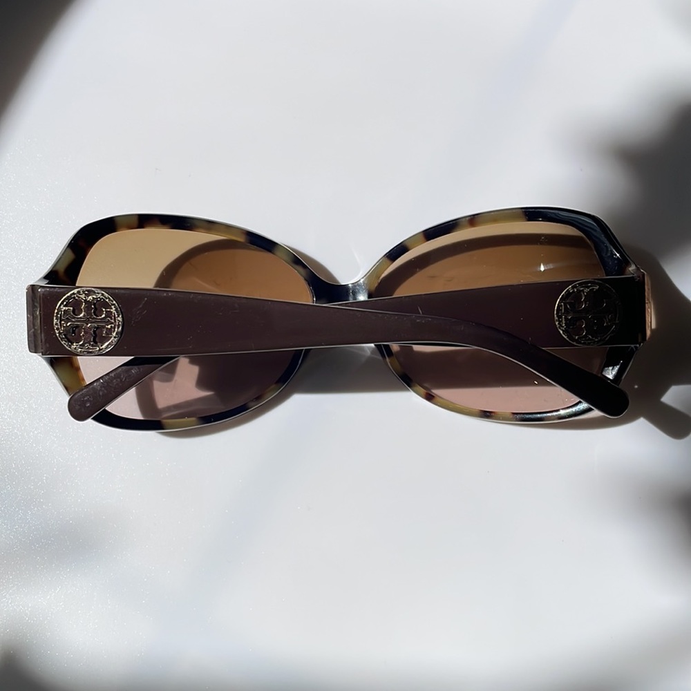 Tory Burch Tortoise Brown TY7019 914/13 58-15 - Picture 7 of 10